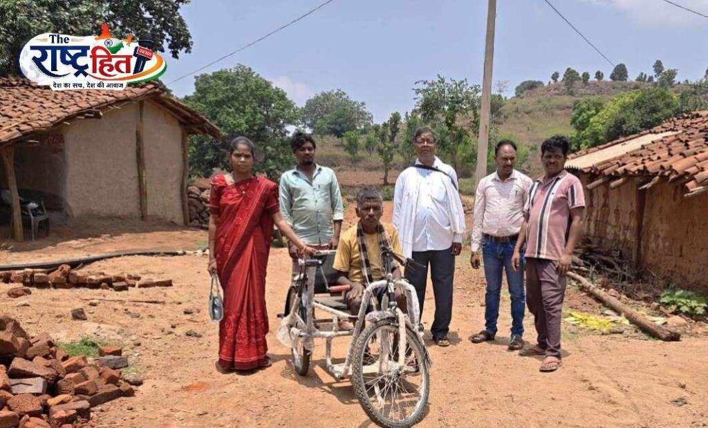 कलेक्टर की संवेदनशील पहल से पहाड़ी कोरवा दिव्यांग हितग्राही को मिली नई राह……