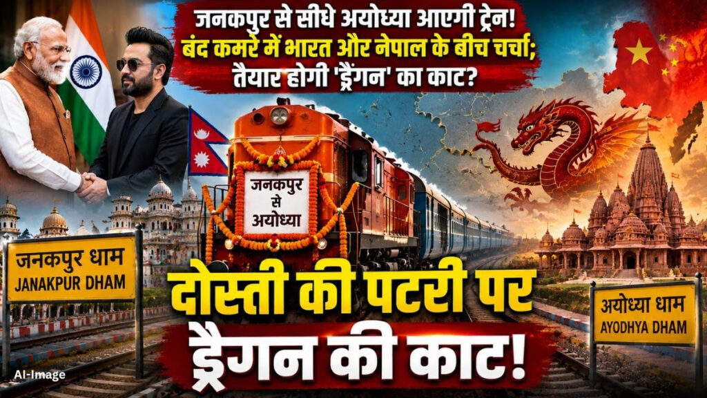 अयोध्या से जनकपुर तक चलेगी सीधी ट्रेन, भारत-नेपाल के सांस्कृतिक रिश्तों को मिलेगी नई मजबूती