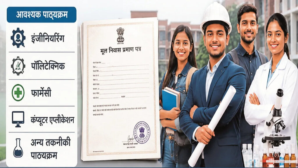 Engineering Admission : छत्तीसगढ़ में इंजीनियरिंग प्रवेश के नियम बदले, अब मूल निवास प्रमाण पत्र होगा अनिवार्य