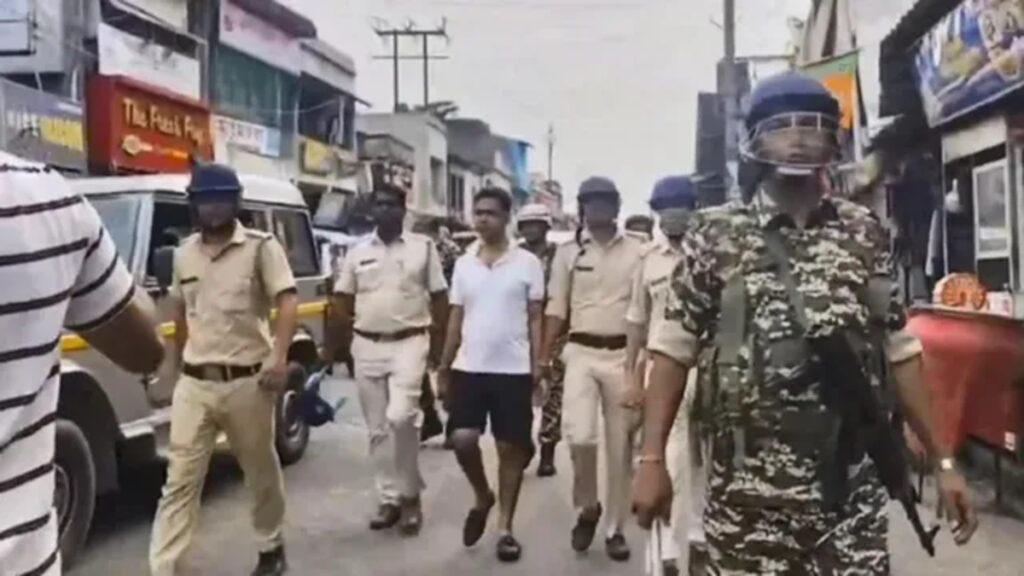 बंगाल में TMC नेता की पत्नी गिरफ्तार, पति को छुड़ाने के प्रयास में पुलिस से हुई थी झड़प