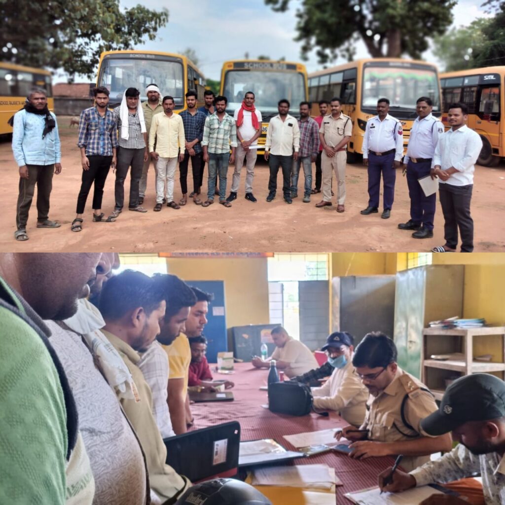 विद्यार्थियों की सुरक्षा के लिए प्रशासन सख्त, 50 स्कूल बसों का हुआ औचक निरीक्षण…