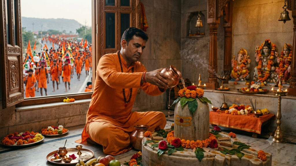 Kanwar Yatra 2026 : कांवड़ यात्रा में नहीं जा पाए? घर बैठे इस विधि से करें भोलेनाथ का जलाभिषेक
