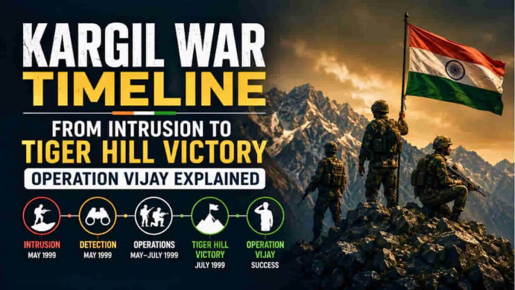 27th Anniversary of the Kargil War : कारगिल से आत्मनिर्भर भारत तक’ 27 वर्षों में रक्षा क्षेत्र में भारत ने रचा नया इतिहास, तीनों सेनाएं हुईं और मजबूत