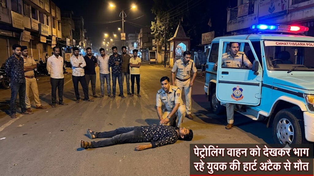 CG NEWS : पेट्रोलिंग वाहन देखकर भागने के बाद युवक की मौत, मामले की जांच शुरू