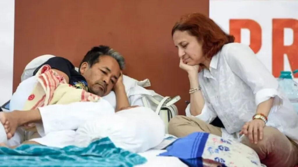 Sonam Wangchuk की तबीयत पर विवाद, पत्नी बोलीं- हेल्थ बुलेटिन में छिपाई गई सच्चाई