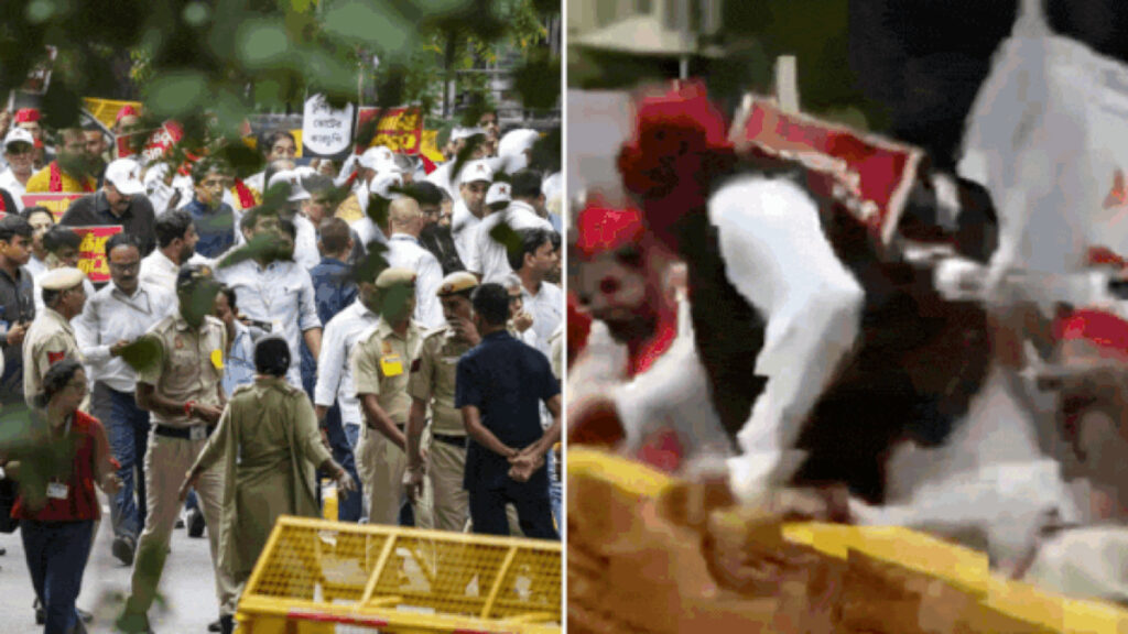 PM Residence Protest : दिल्ली में विपक्ष का जोरदार प्रदर्शन, राहुल गांधी को हिरासत में लेने के बाद राजनीतिक हलचल तेज