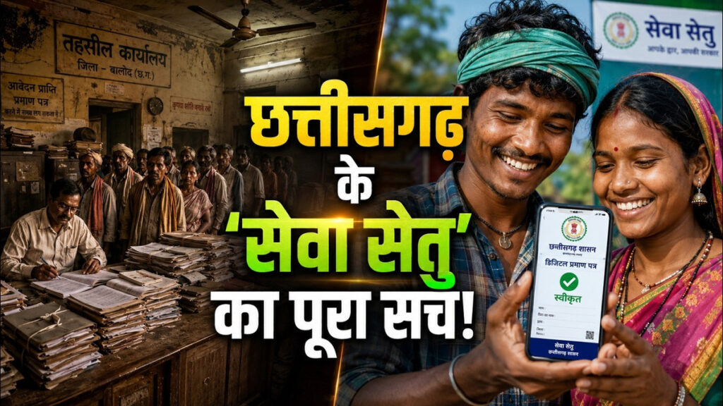 CG Government Big Update : अब सरकारी सेवाएं होंगी एक क्लिक पर’ सेवा सेतु पोर्टल का होगा बड़ा विस्तार, 400 नई सुविधाएं जल्द शुरू