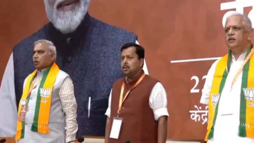 BJP President Nitin Nabin Meeting : नितिन नवीन ने संभाली कमान, नई टीम के साथ पहली बैठक आज; 2027 विधानसभा और 2029 लोकसभा पर फोकस