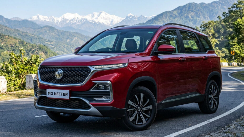 MG Hector Plus EMI Calculator : ₹2 लाख Down Payment पर कितनी बनेगी किस्त? जानें पूरा गणित MG Hector Plus EMI Calculator