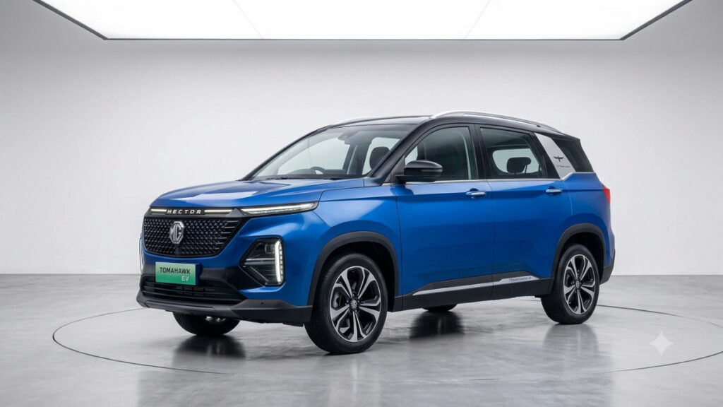 MG Hector Tomahawk EV