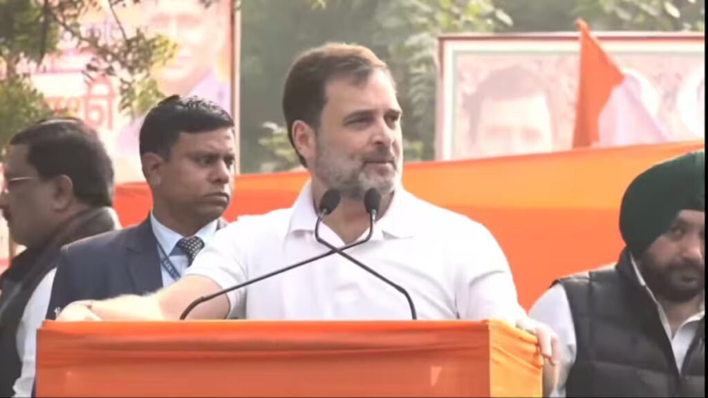 दिल्ली के जंतर-मंतर पर Rahul Gandhi’ की हुंकार, कार्रवाई को लेकर केंद्र सरकार को घेरा