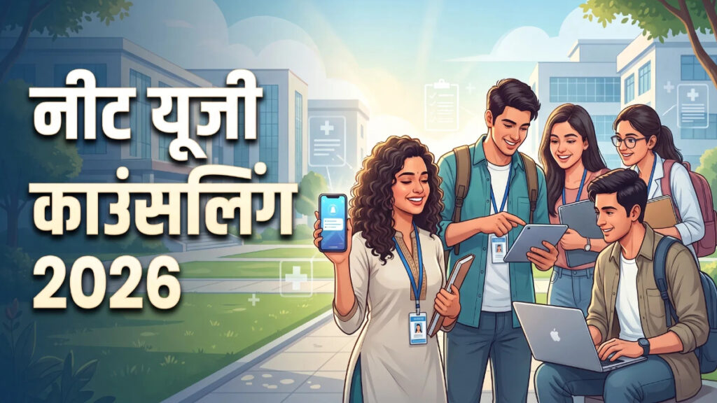 NEET UG Counselling 2026 : छत्तीसगढ़ में MBBS-BDS दाखिले की प्रक्रिया शुरू, ऑनलाइन आवेदन का मौका