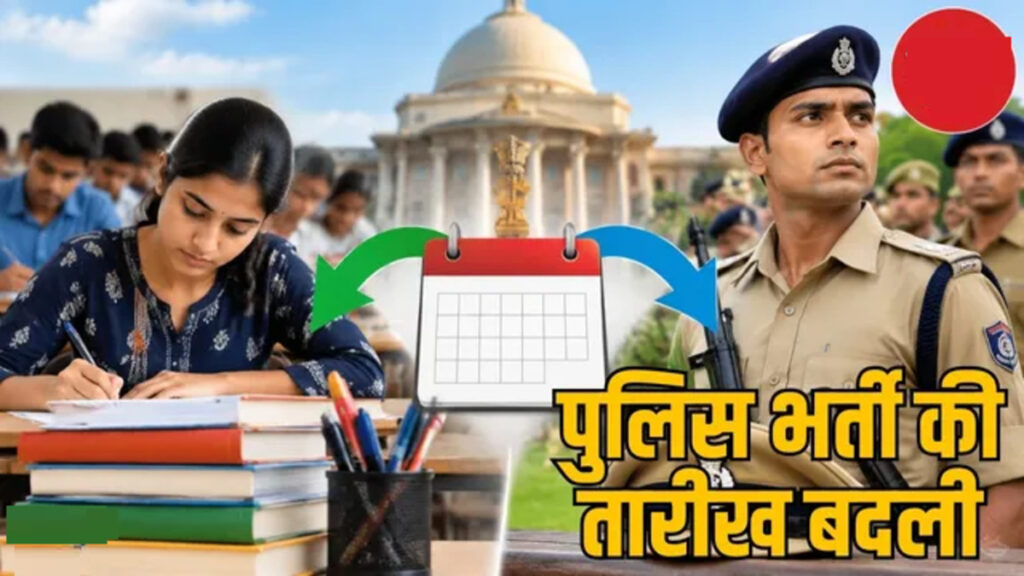 CGPSC SI Exam 2026 : पुलिस भर्ती और शिक्षक परीक्षा की तारीखें टकराईं तो बदली गई SI मुख्य परीक्षा की डेट, जानें नया शेड्यूल