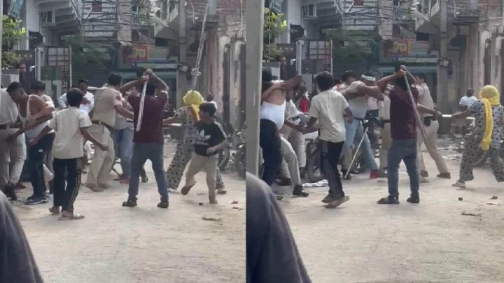 Delhi Police Attack : आंखों में मिर्च पाउडर डालकर पुलिसकर्मियों को पीटा, महिला और नाबालिग भी हमले में शामिल